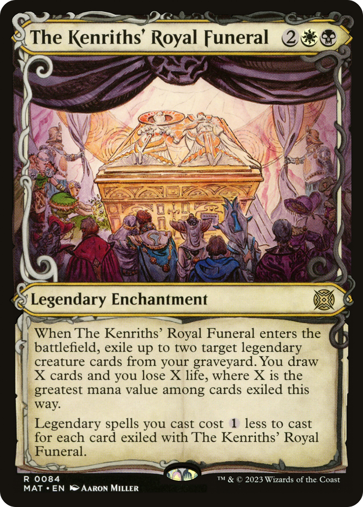 The Kenriths' Royal Funeral (Showcase) [March of the Machine: The Aftermath] | Card Merchant Takapuna