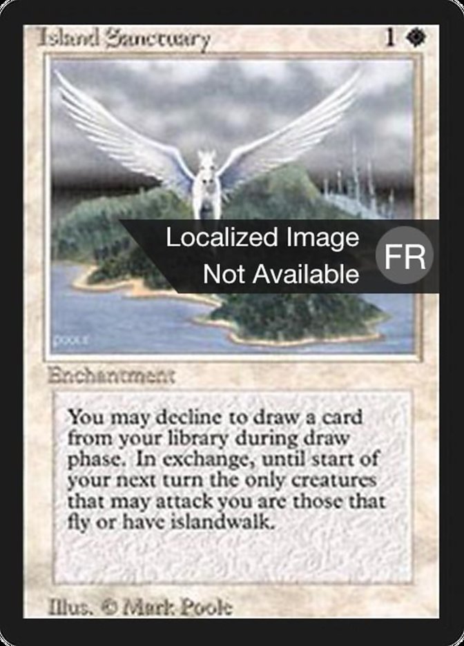Island Sanctuary [Foreign Black Border] | Card Merchant Takapuna