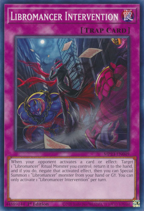 Libromancer Intervention [MP23-EN049] Common | Card Merchant Takapuna