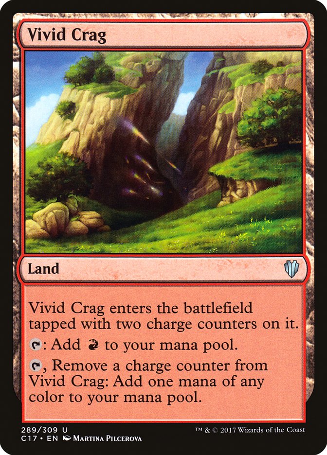 Vivid Crag [Commander 2017] | Card Merchant Takapuna