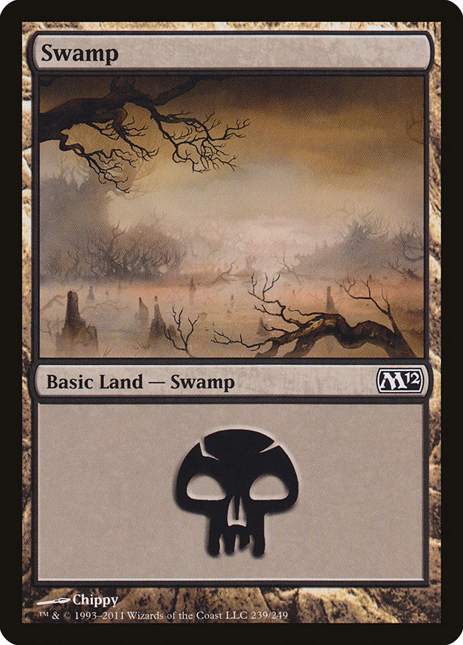Swamp (239) [Magic 2012] | Card Merchant Takapuna