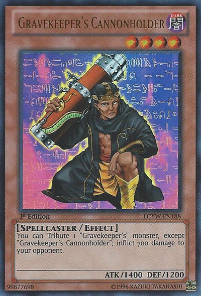 Gravekeeper's Cannonholder [LCYW-EN188] Ultra Rare | Card Merchant Takapuna