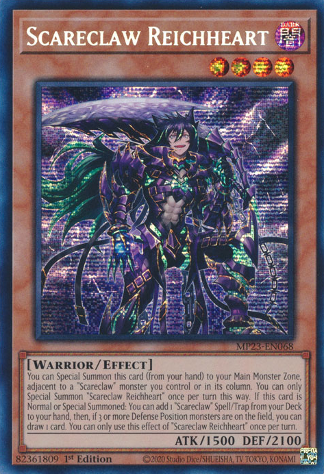 Scareclaw Reichheart [MP23-EN068] Prismatic Secret Rare | Card Merchant Takapuna