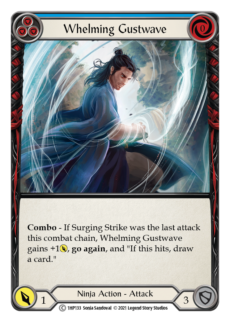 Whelming Gustwave (Blue) [1HP133] (History Pack 1) | Card Merchant Takapuna