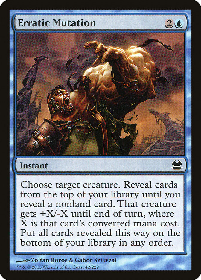 Erratic Mutation [Modern Masters] | Card Merchant Takapuna