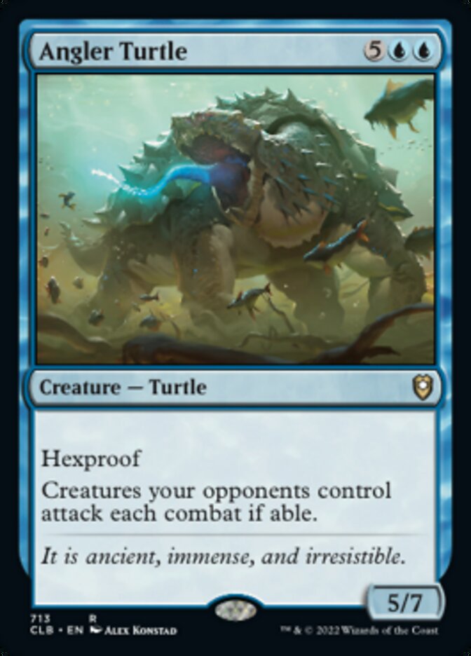Angler Turtle [Commander Legends: Battle for Baldur's Gate] | Card Merchant Takapuna