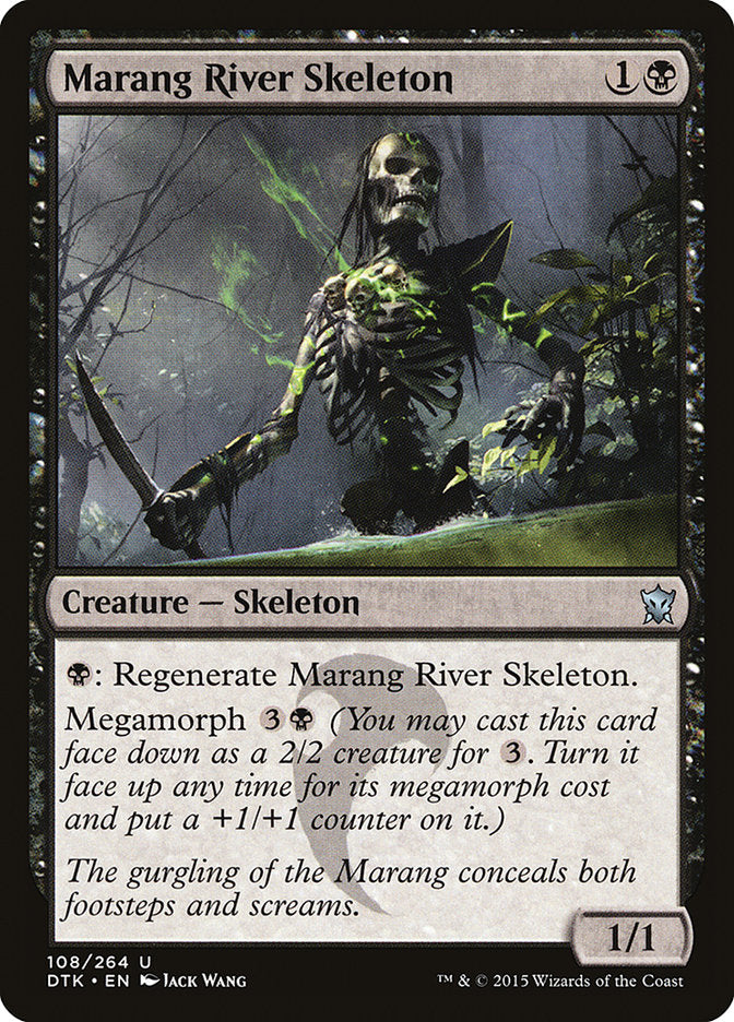 Marang River Skeleton [Dragons of Tarkir] | Card Merchant Takapuna
