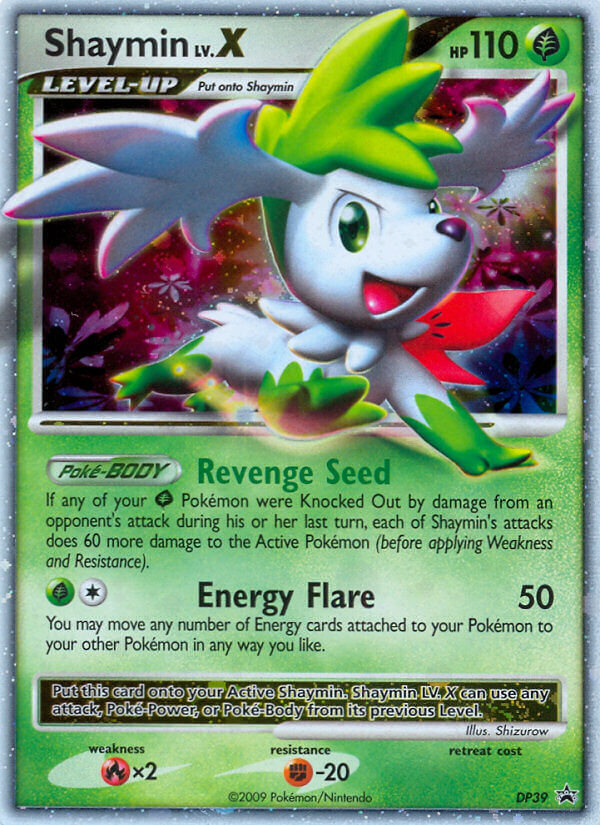 Shaymin LV.X (DP39) [Diamond & Pearl: Black Star Promos] | Card Merchant Takapuna
