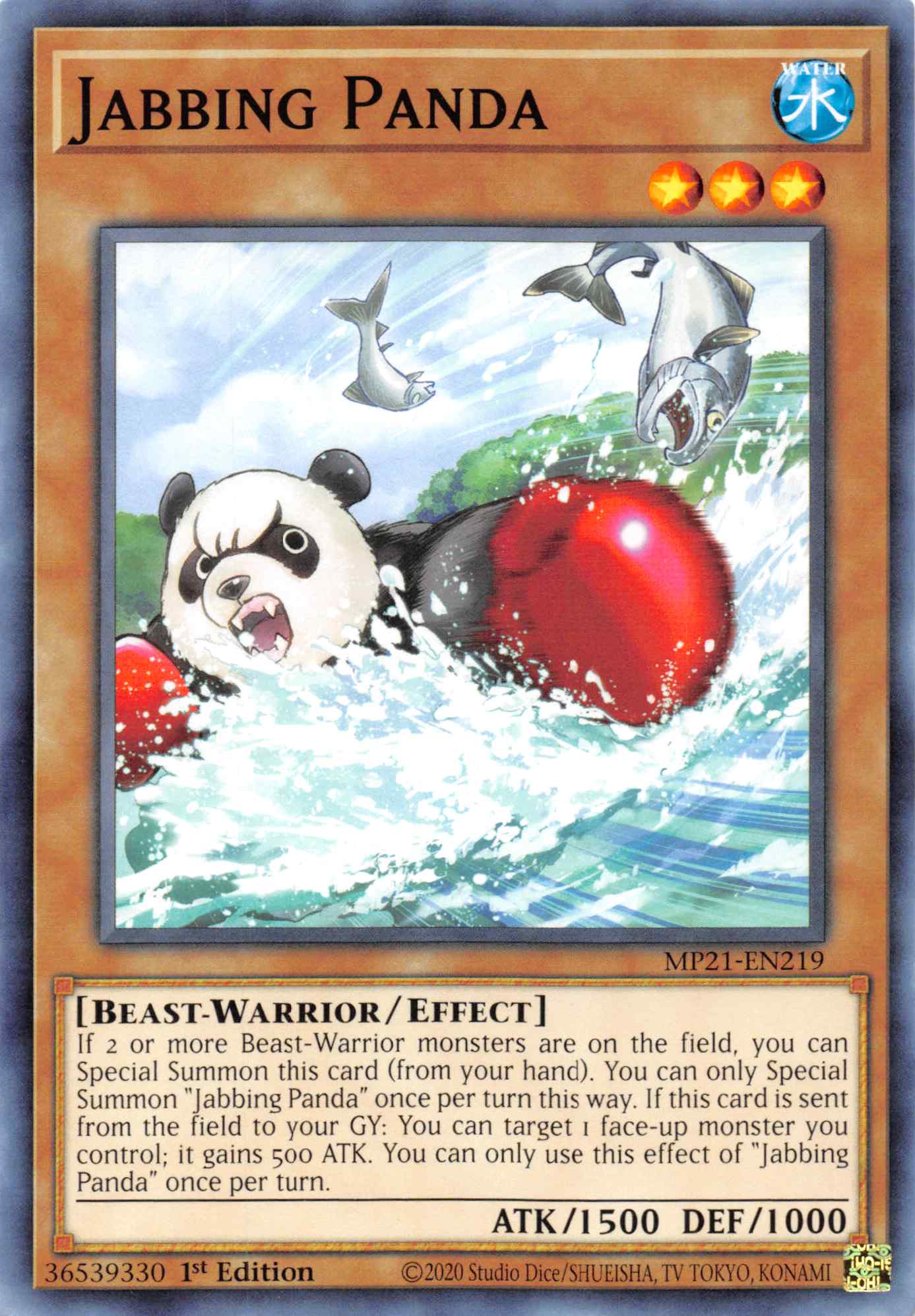 Jabbing Panda [MP21-EN219] Common | Card Merchant Takapuna