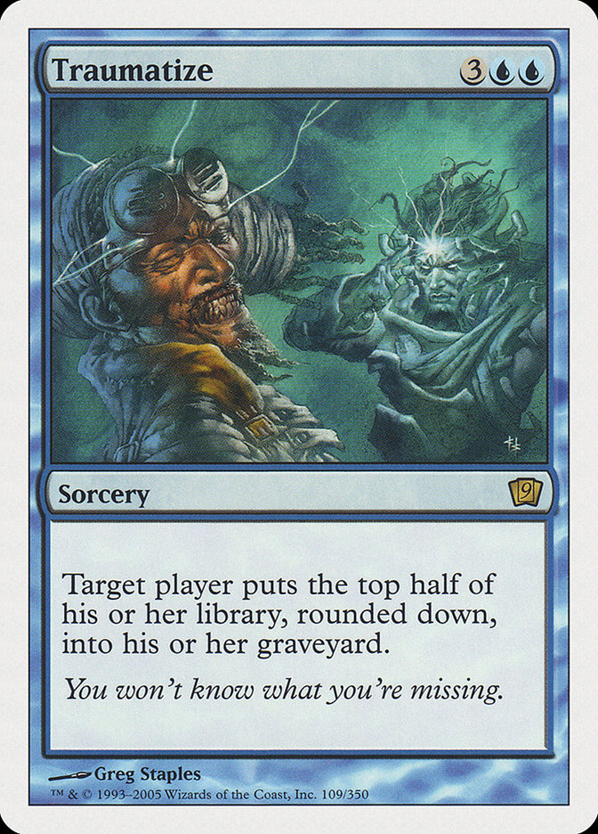Traumatize [Ninth Edition] | Card Merchant Takapuna