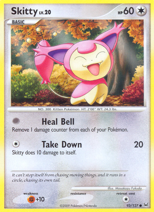 Skitty (93/127) [Platinum: Base Set] | Card Merchant Takapuna