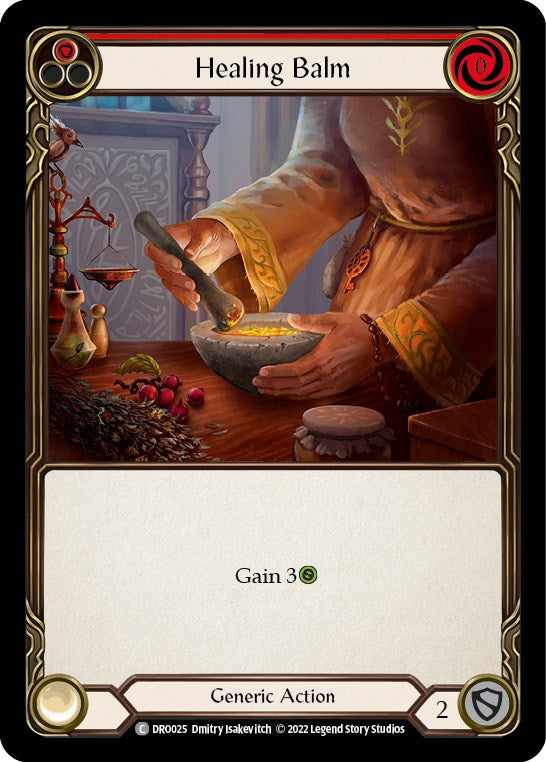 Healing Balm [DRO025] (Uprising Dromai Blitz Deck) | Card Merchant Takapuna