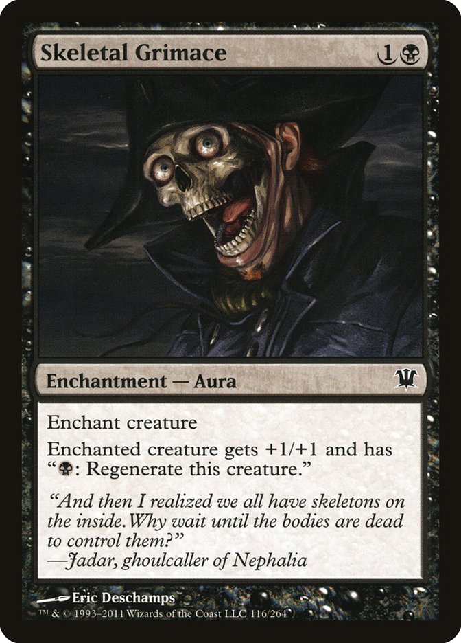 Skeletal Grimace [Innistrad] | Card Merchant Takapuna