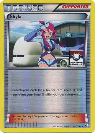 Skyla (134/149) (League Promo) [Black & White: Boundaries Crossed] | Card Merchant Takapuna