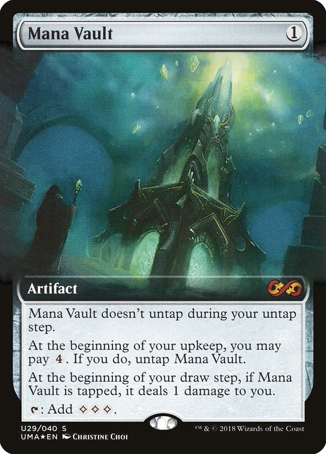 Mana Vault (Topper) [Ultimate Masters Box Topper] | Card Merchant Takapuna