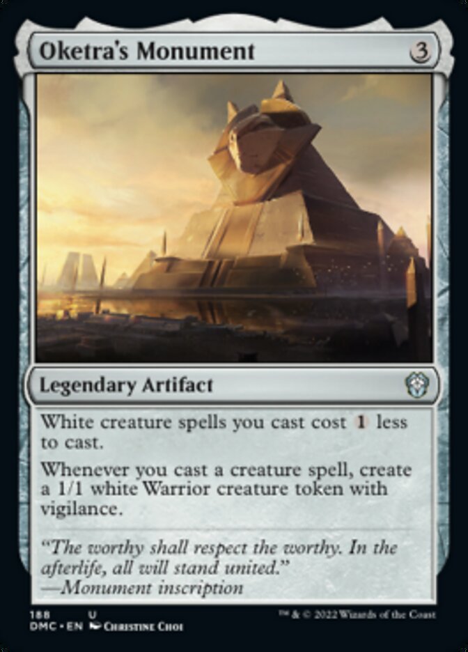Oketra's Monument [Dominaria United Commander] | Card Merchant Takapuna