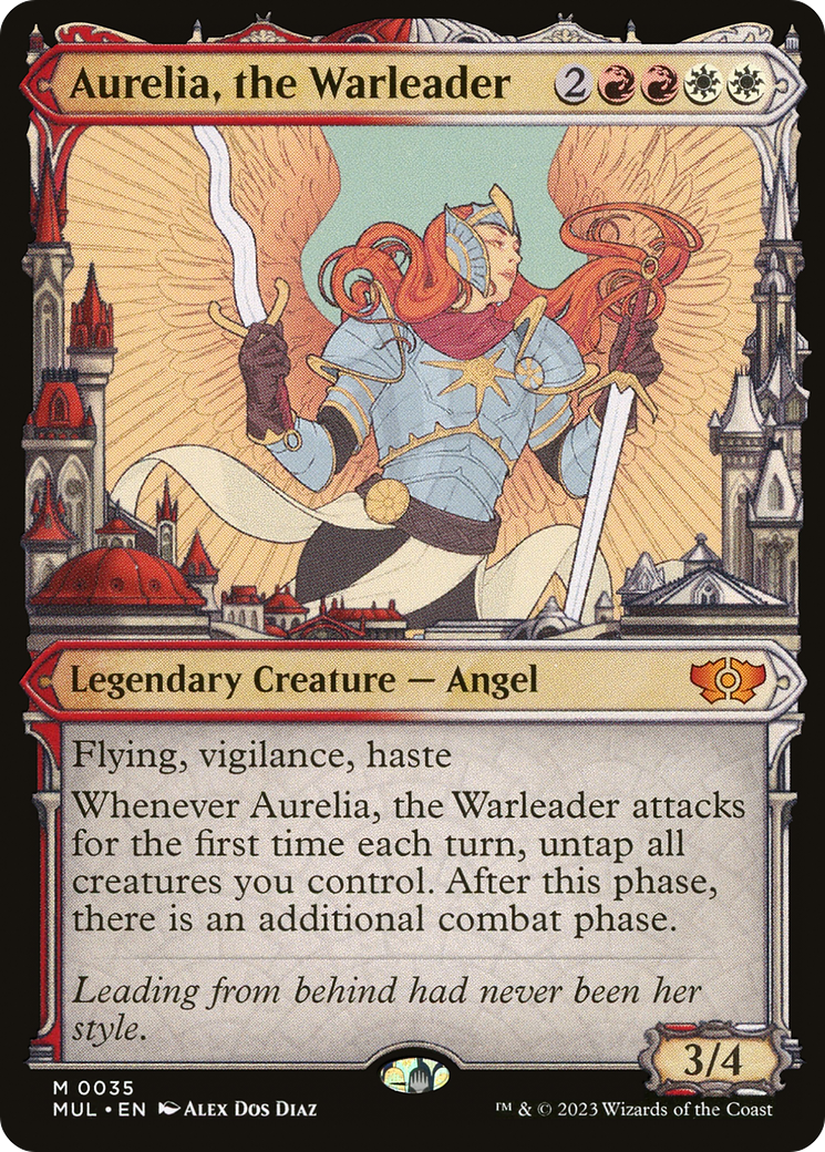 Aurelia, the Warleader [Multiverse Legends] | Card Merchant Takapuna