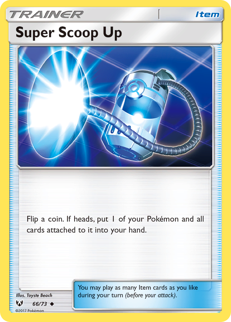 Super Scoop Up (66/73) [Sun & Moon: Shining Legends] | Card Merchant Takapuna