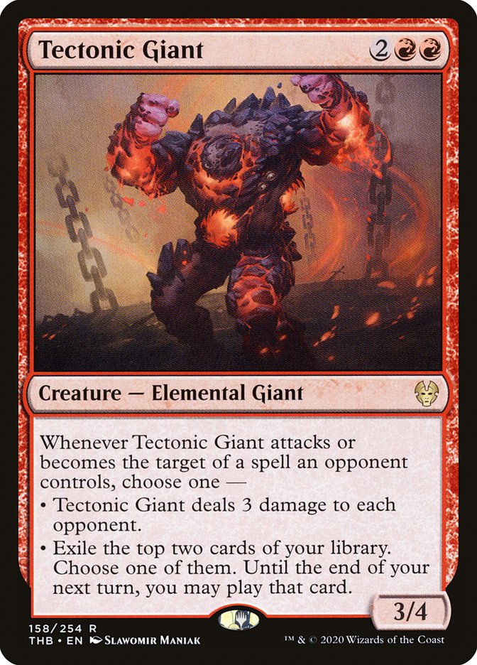 Tectonic Giant [Theros Beyond Death] | Card Merchant Takapuna