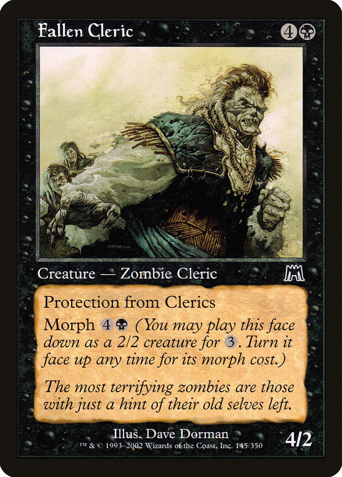 Fallen Cleric [Onslaught] | Card Merchant Takapuna