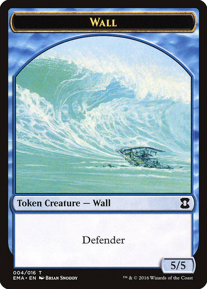Wall Token [Eternal Masters Tokens] | Card Merchant Takapuna