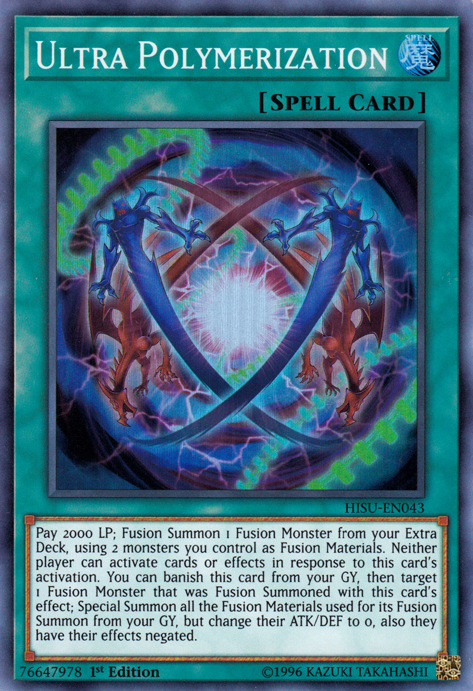 Ultra Polymerization [HISU-EN043] Super Rare | Card Merchant Takapuna
