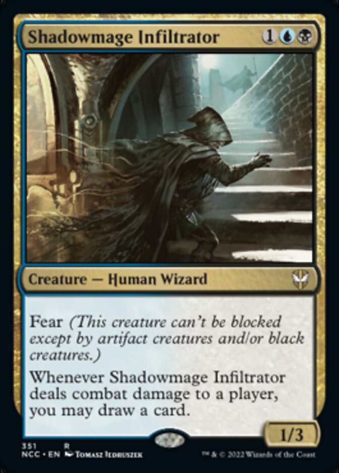 Shadowmage Infiltrator [Streets of New Capenna Commander] | Card Merchant Takapuna