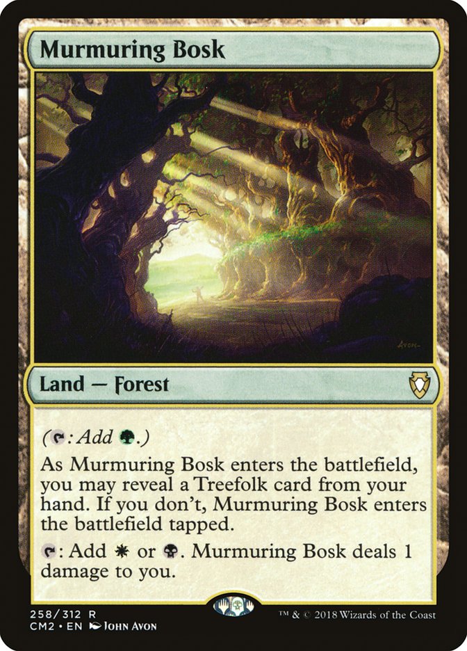 Murmuring Bosk [Commander Anthology Volume II] | Card Merchant Takapuna