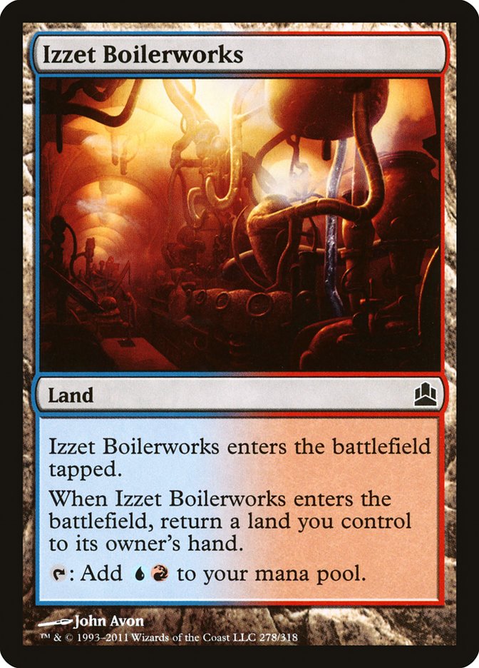 Izzet Boilerworks [Commander 2011] | Card Merchant Takapuna