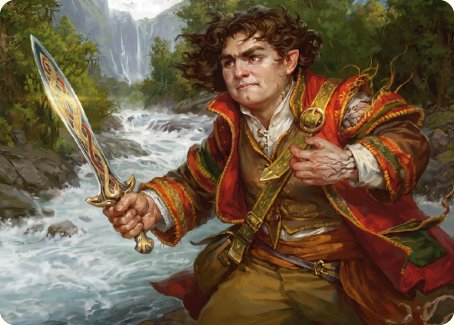 Frodo Baggins Art Card (16/81) [The Lord of the Rings: Tales of Middle-earth Art Series] | Card Merchant Takapuna
