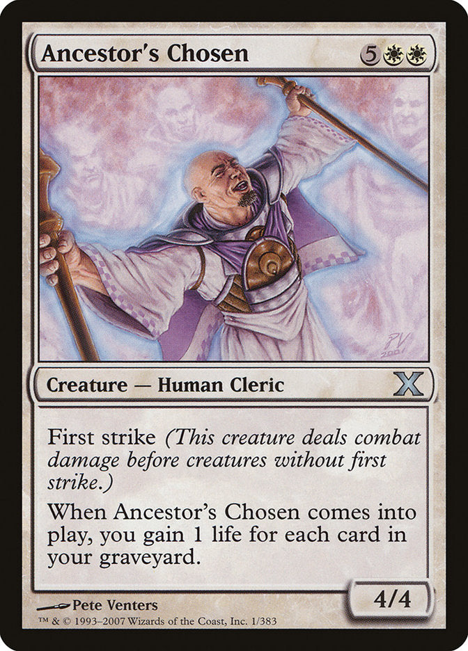 Ancestor's Chosen [Tenth Edition] | Card Merchant Takapuna
