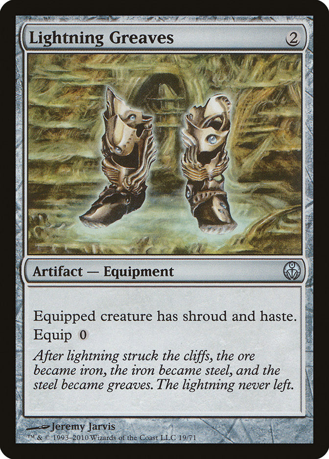 Lightning Greaves [Duel Decks: Phyrexia vs. the Coalition] | Card Merchant Takapuna