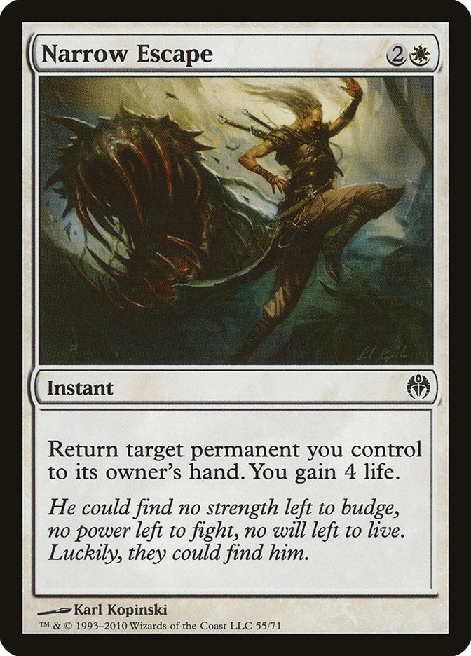 Narrow Escape [Duel Decks: Phyrexia vs. the Coalition] | Card Merchant Takapuna