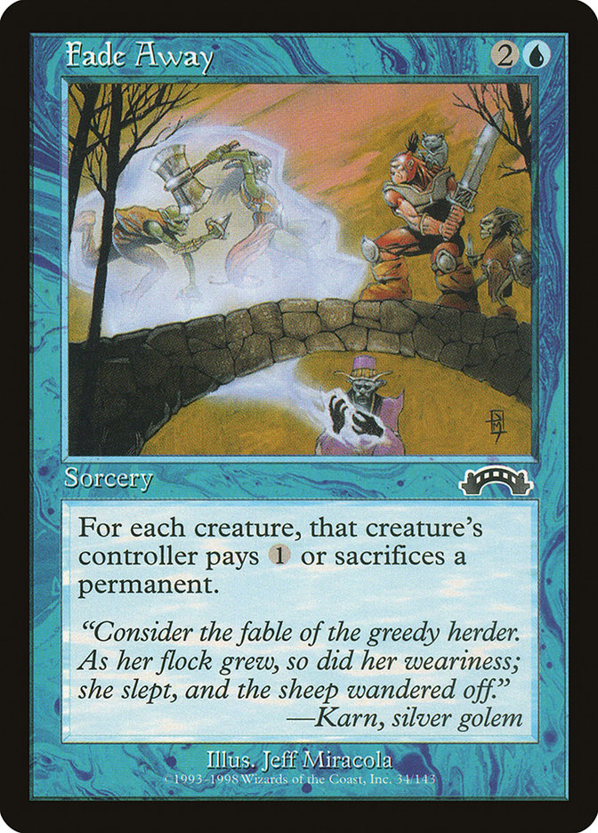 Fade Away [Exodus] | Card Merchant Takapuna