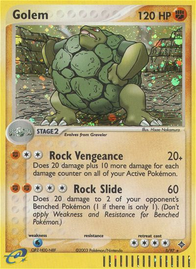 Golem (5/97) [EX: Dragon] | Card Merchant Takapuna
