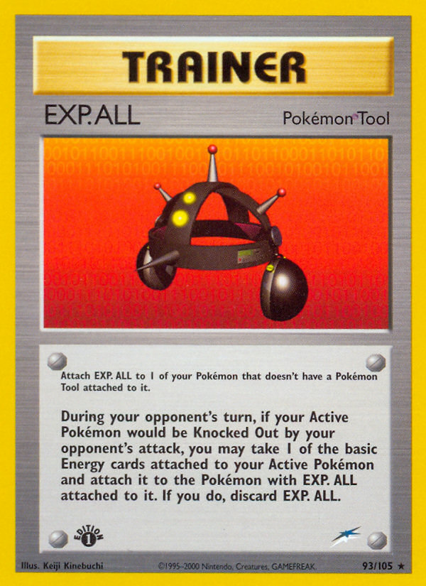 EXP.ALL (93/105) [Neo Destiny 1st Edition] | Card Merchant Takapuna
