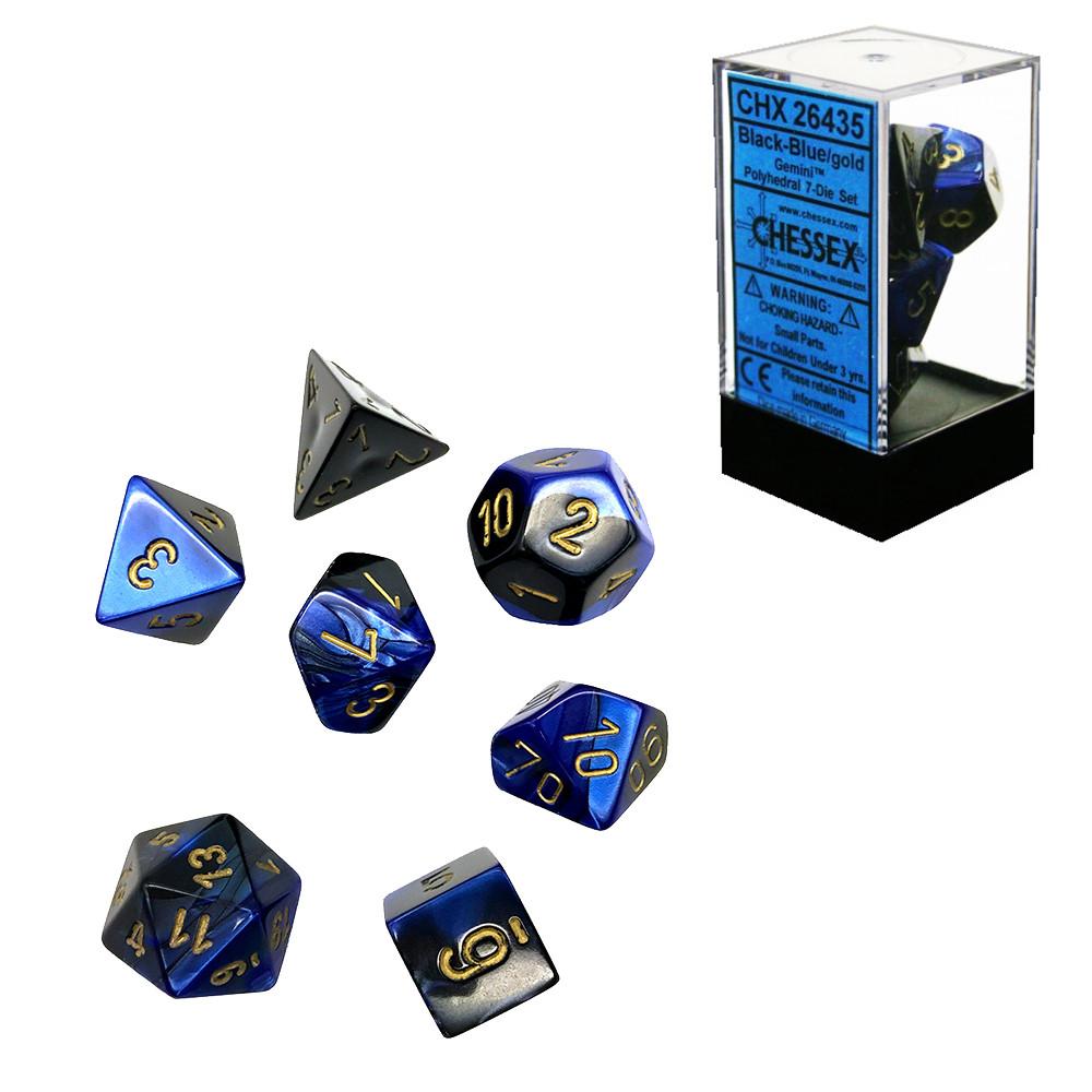 Chessex 7-Die Set - Gemini | Card Merchant Takapuna