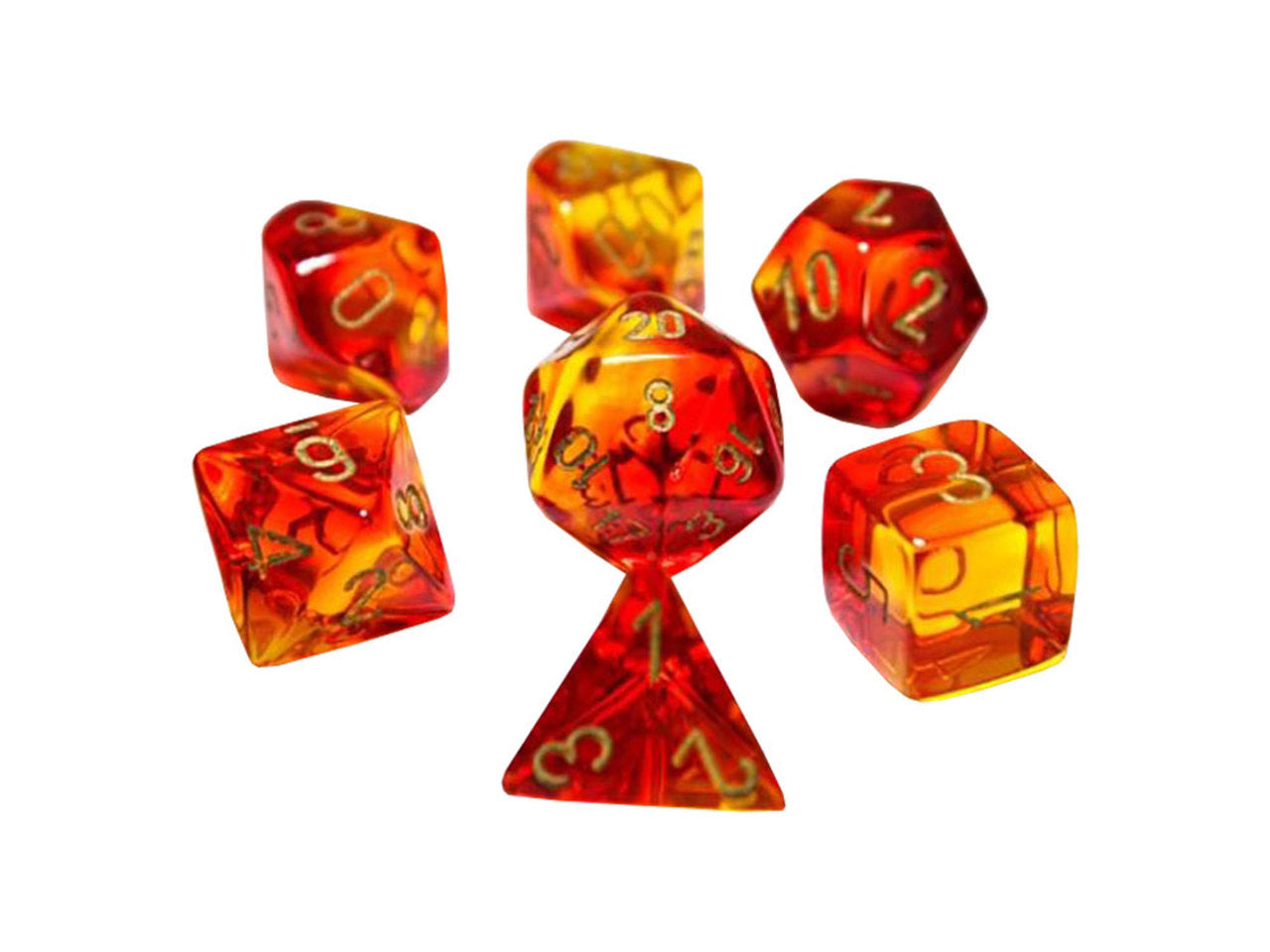 Chessex 7-Die Set - Gemini | Card Merchant Takapuna