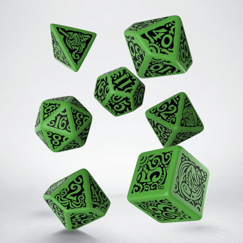 Call Of Cthulhu: The Outer Gods Cthulhu Dice Set | Card Merchant Takapuna