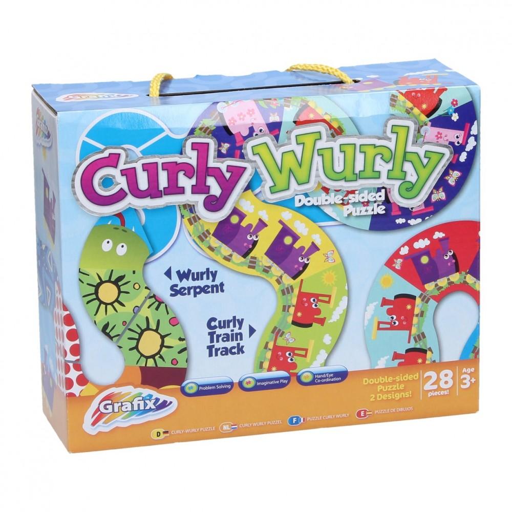 Curly Wurly Double Sided Puzzle | Card Merchant Takapuna