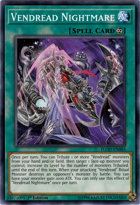 Vendread Nightmare [FLOD-EN085] Common | Card Merchant Takapuna