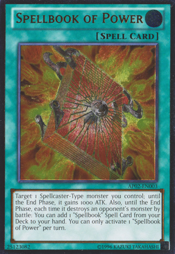 Spellbook of Power [AP02-EN003] Ultimate Rare | Card Merchant Takapuna