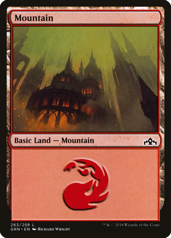 Mountain (263) [Guilds of Ravnica] | Card Merchant Takapuna