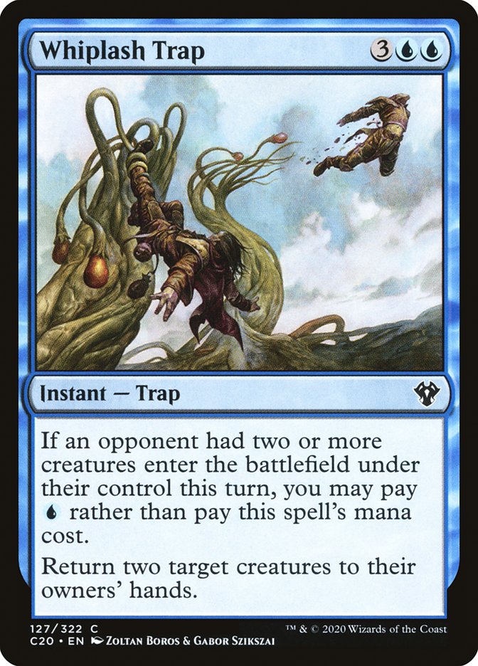 Whiplash Trap [Commander 2020] | Card Merchant Takapuna