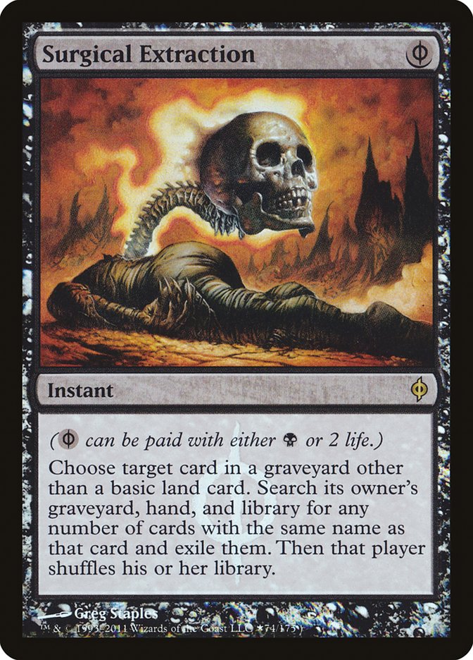 Surgical Extraction (Buy-A-Box) [New Phyrexia Promos] | Card Merchant Takapuna