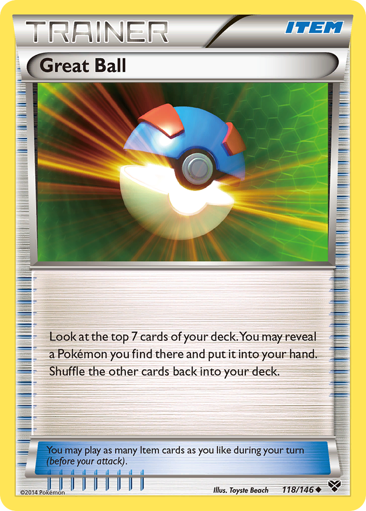 Great Ball (118/146) [XY: Base Set] | Card Merchant Takapuna