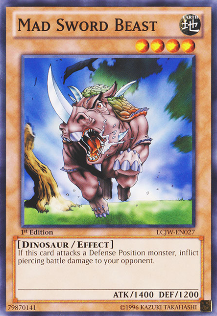 Mad Sword Beast [LCJW-EN027] Common | Card Merchant Takapuna