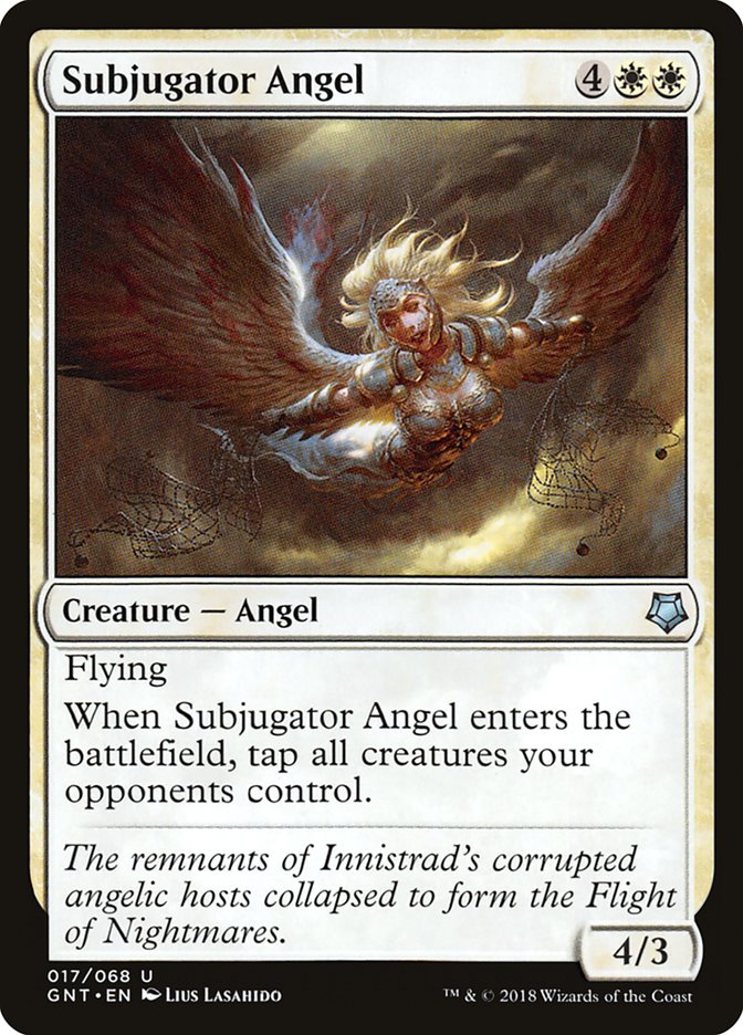 Subjugator Angel [Game Night 2018] | Card Merchant Takapuna