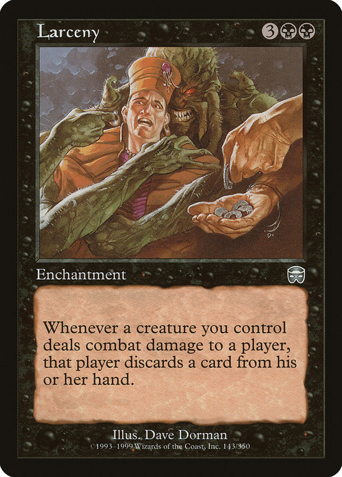 Larceny [Mercadian Masques] | Card Merchant Takapuna