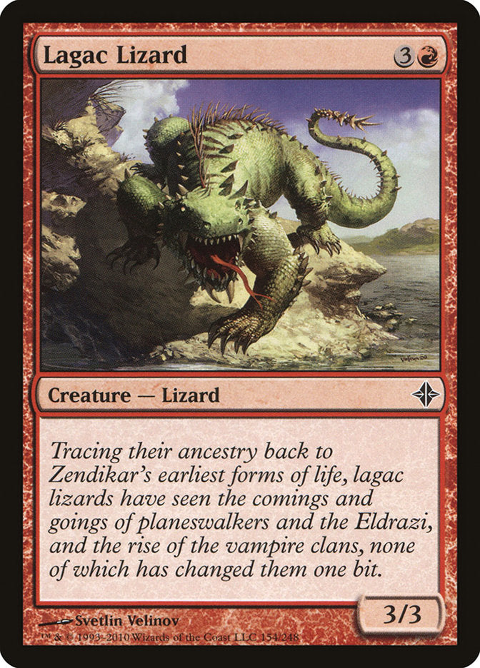 Lagac Lizard [Rise of the Eldrazi] | Card Merchant Takapuna
